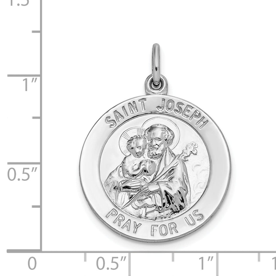 Lovely Rita's Pendants & Charms Sterling Silver Saint Joseph Medal