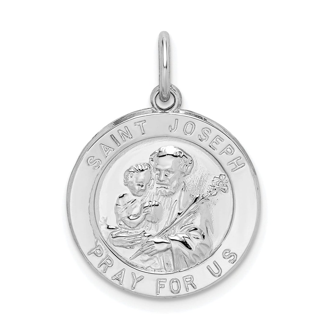 Lovely Rita's Pendants & Charms Sterling Silver Saint Joseph Medal