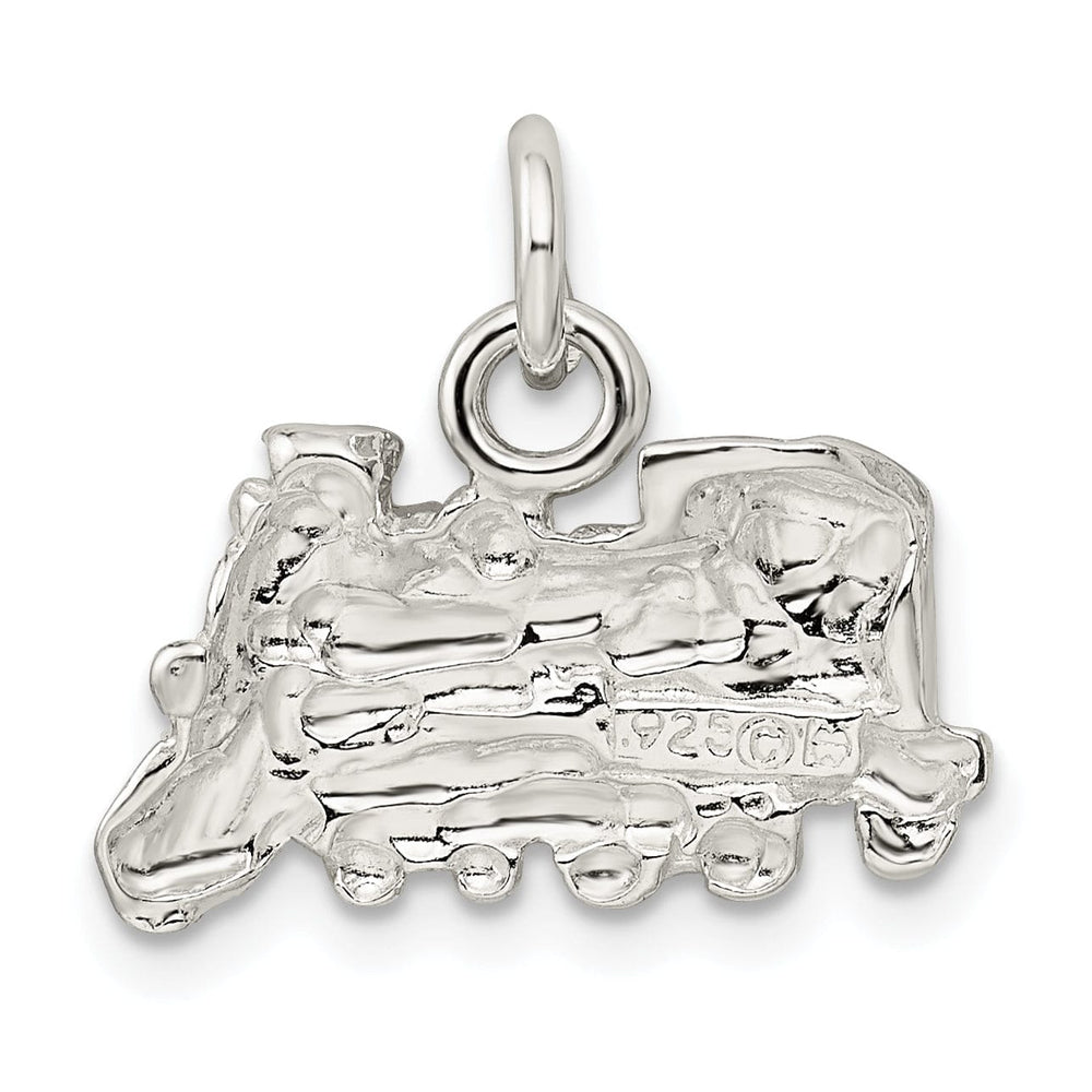 Lovely Rita's Pendants & Charms Sterling Silver Satin 3-D Train Engine Charm