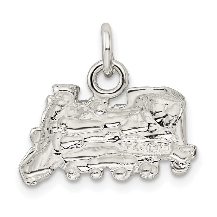 Lovely Rita's Pendants & Charms Sterling Silver Satin 3-D Train Engine Charm