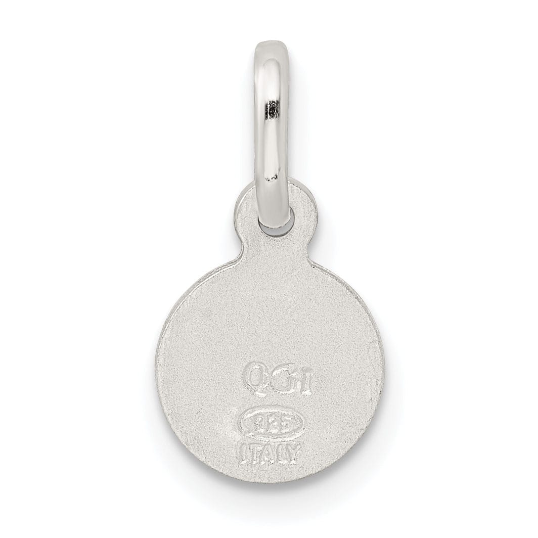 Lovely Rita's Pendants & Charms Sterling Silver Satin Angel Charm