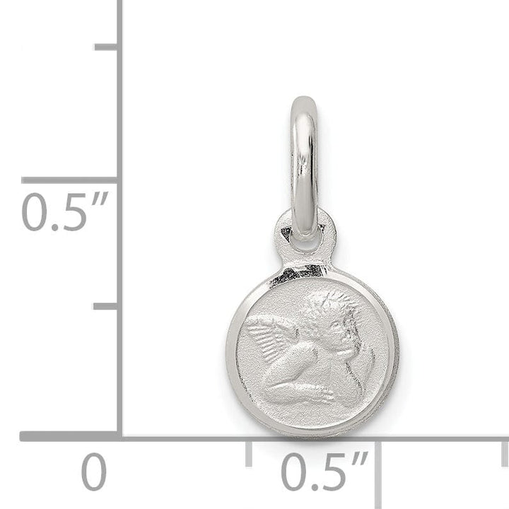 Lovely Rita's Pendants & Charms Sterling Silver Satin Angel Charm