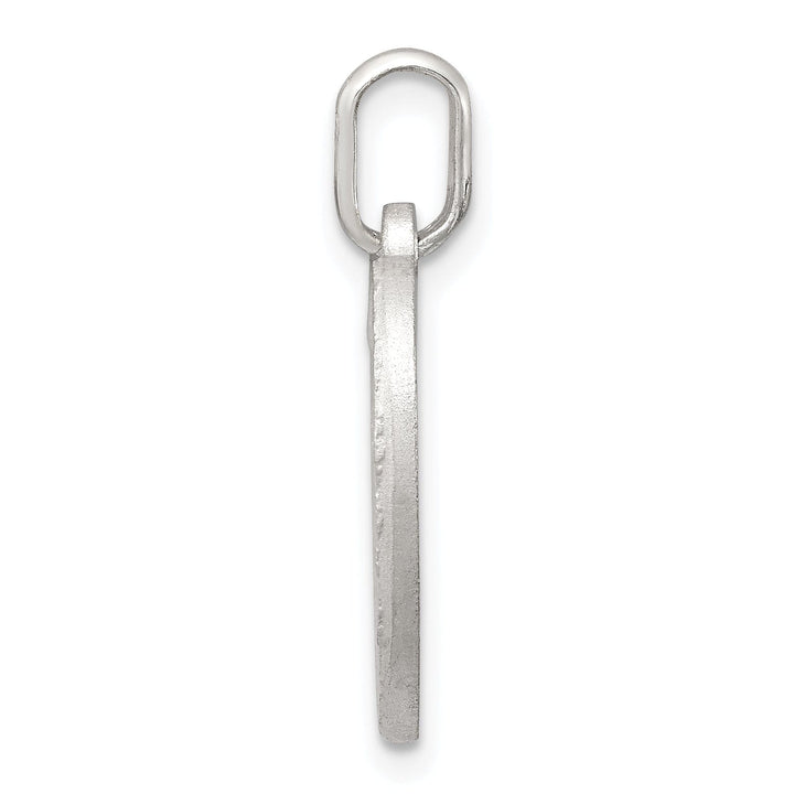 Lovely Rita's Pendants & Charms Sterling Silver Satin Angel Heart Charm