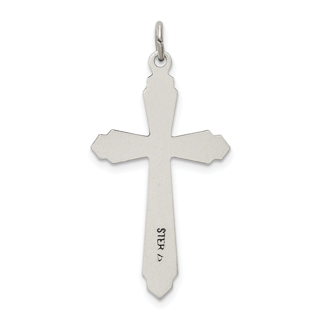 Lovely Rita's Pendants & Charms Sterling Silver Satin Cross Pendant