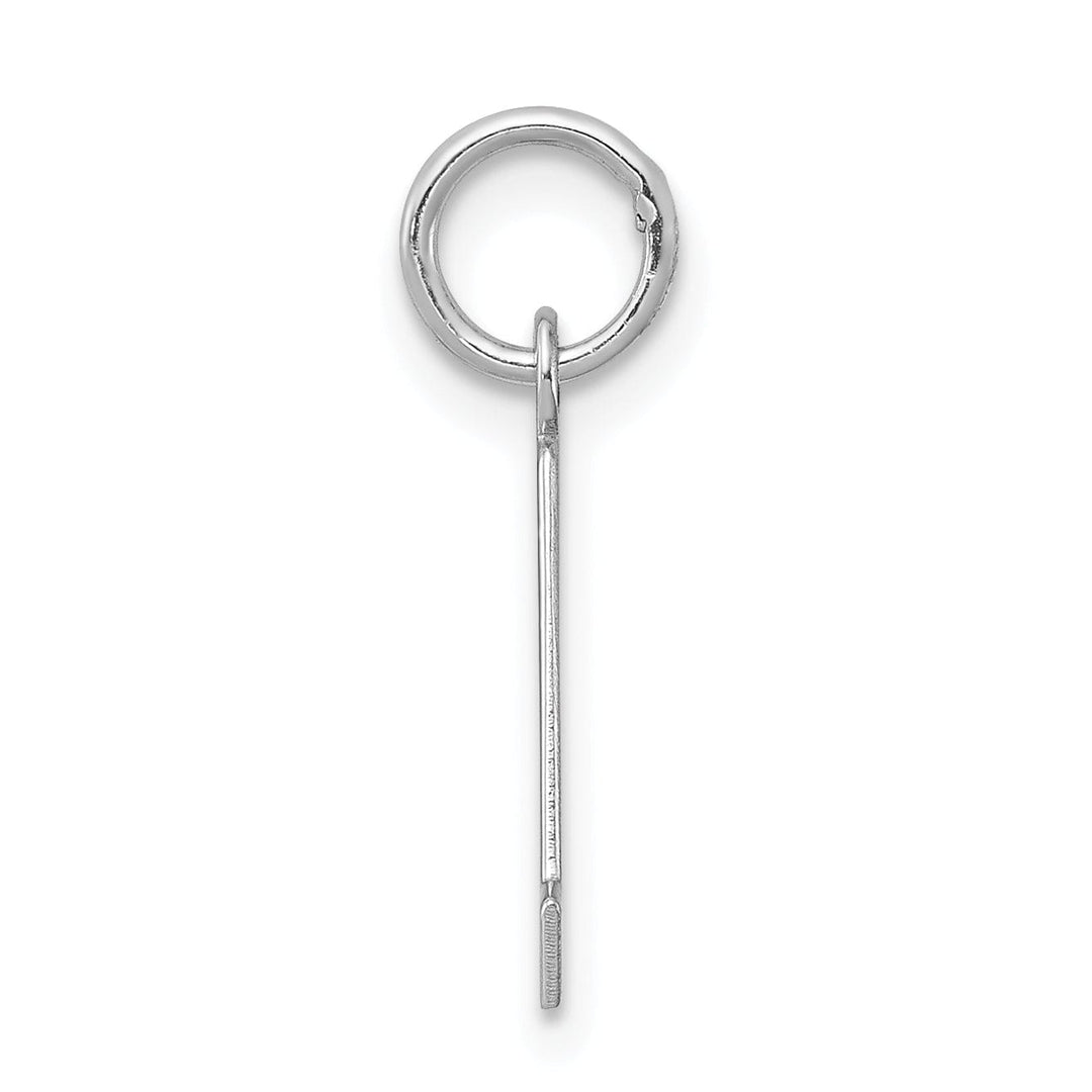 Lovely Rita's Pendants & Charms Sterling Silver Small Block Initial A Charm