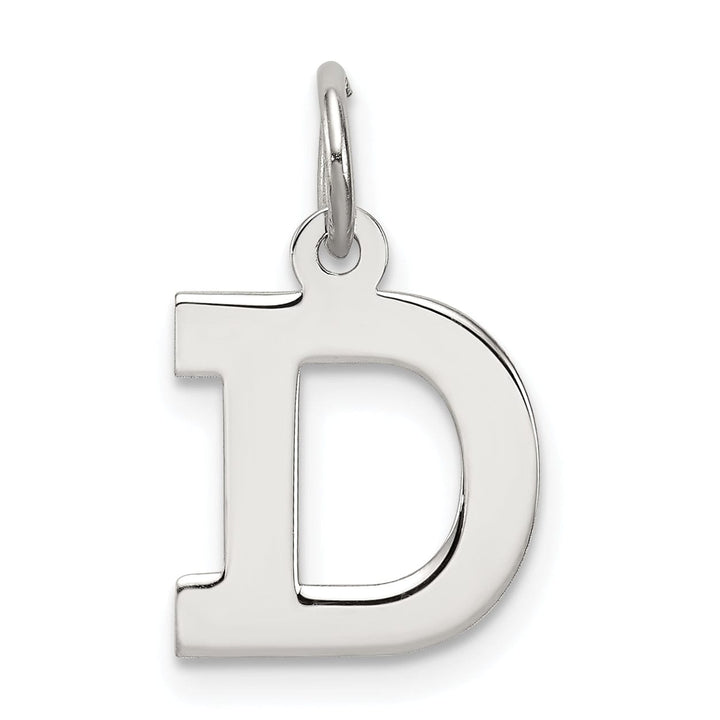 Lovely Rita's Pendants & Charms Sterling Silver Small Block Initial D Charm