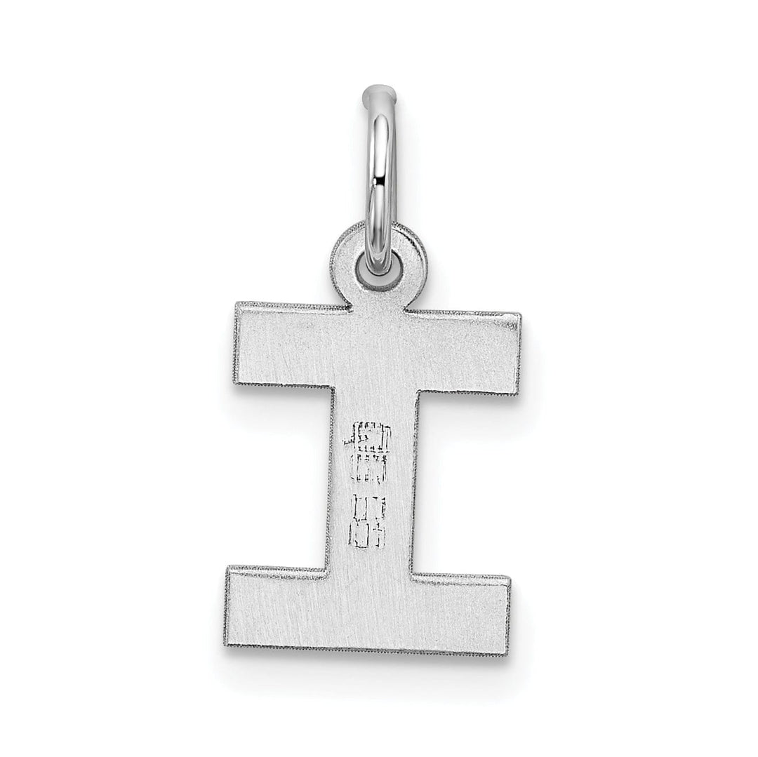 Lovely Rita's Pendants & Charms Sterling Silver Small Block Initial I Charm