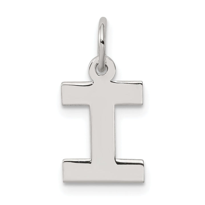 Lovely Rita's Pendants & Charms Sterling Silver Small Block Initial I Charm
