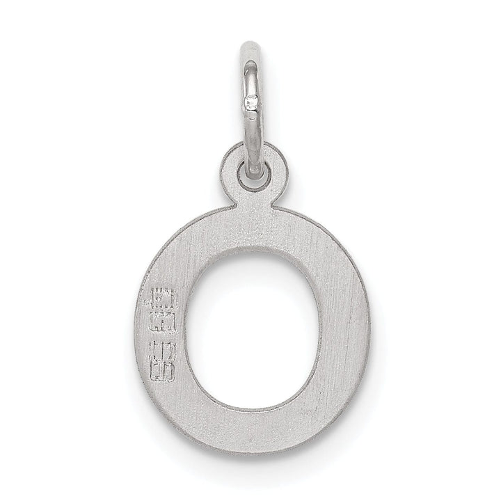 Lovely Rita's Pendants & Charms Sterling Silver Small Block Initial O Charm