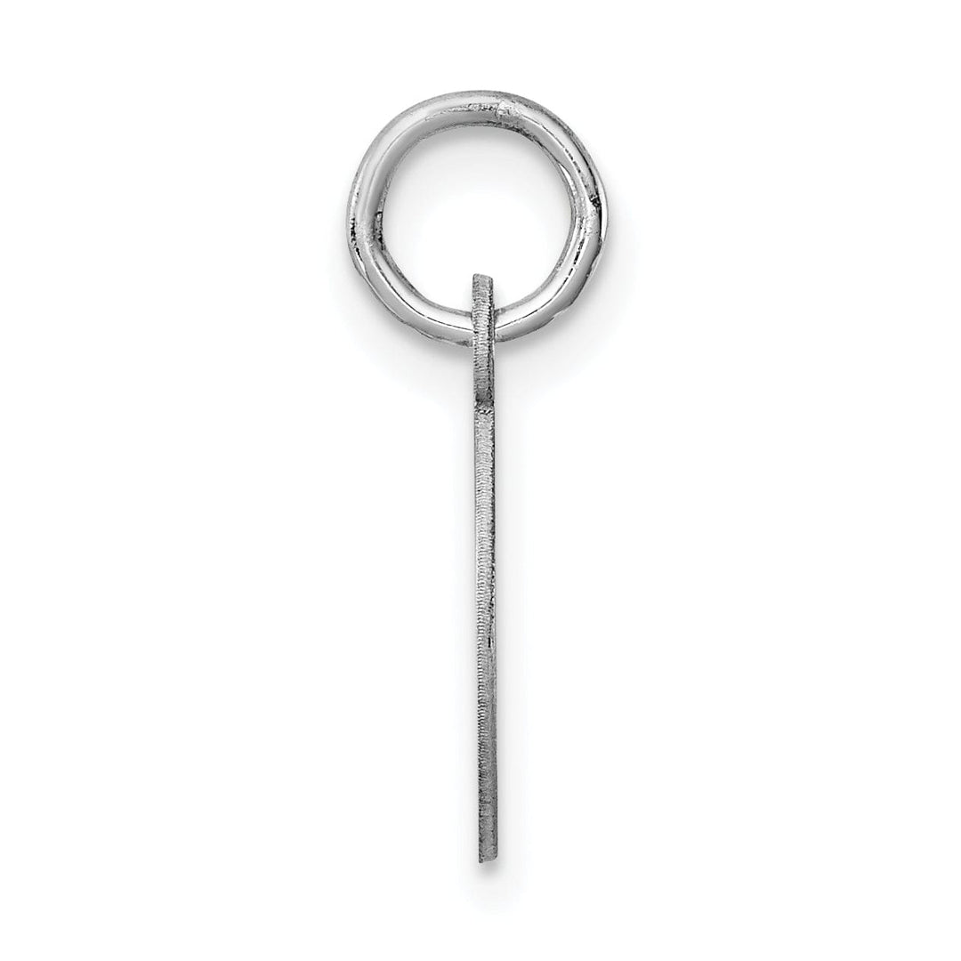 Lovely Rita's Pendants & Charms Sterling Silver Small Block Initial O Charm