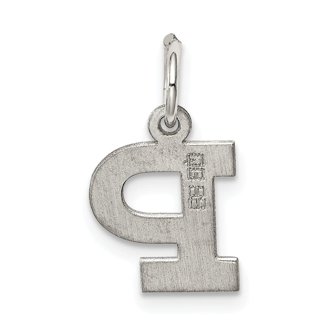 Lovely Rita's Pendants & Charms Sterling Silver Small Block Initial P Charm