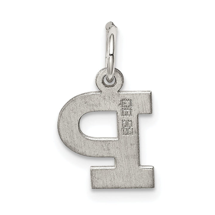 Lovely Rita's Pendants & Charms Sterling Silver Small Block Initial P Charm