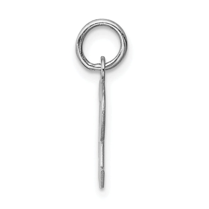 Lovely Rita's Pendants & Charms Sterling Silver Small Block Initial R Charm