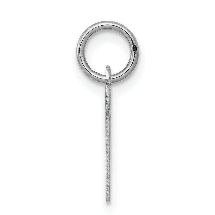 Lovely Rita's Pendants & Charms Sterling Silver Small Block Initial V Charm