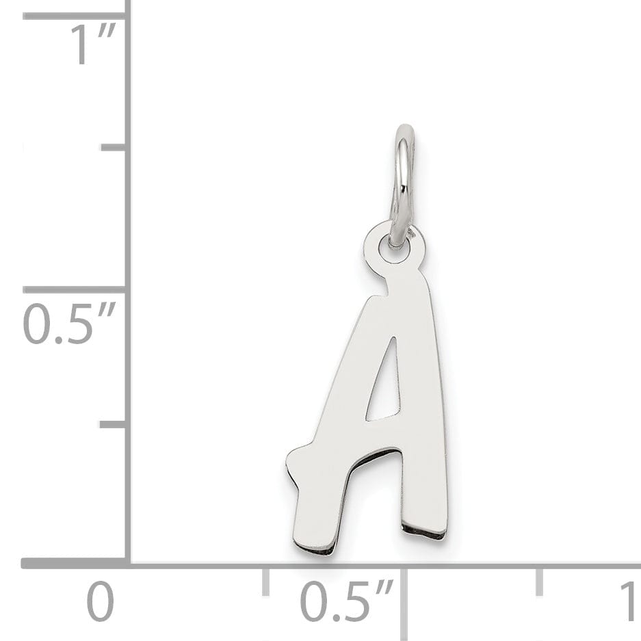 Lovely Rita's Pendants & Charms Sterling Silver Small Initial A Charm