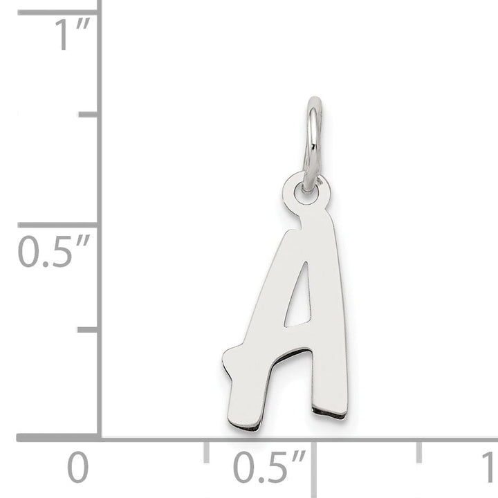 Lovely Rita's Pendants & Charms Sterling Silver Small Initial A Charm