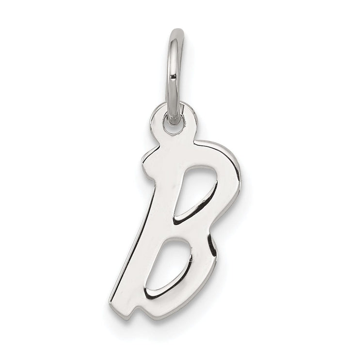 Lovely Rita's Pendants & Charms Sterling Silver Small Initial B Charm