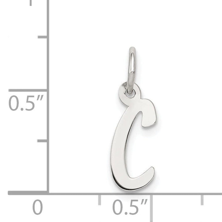Lovely Rita's Pendants & Charms Sterling Silver Small Initial C Charm