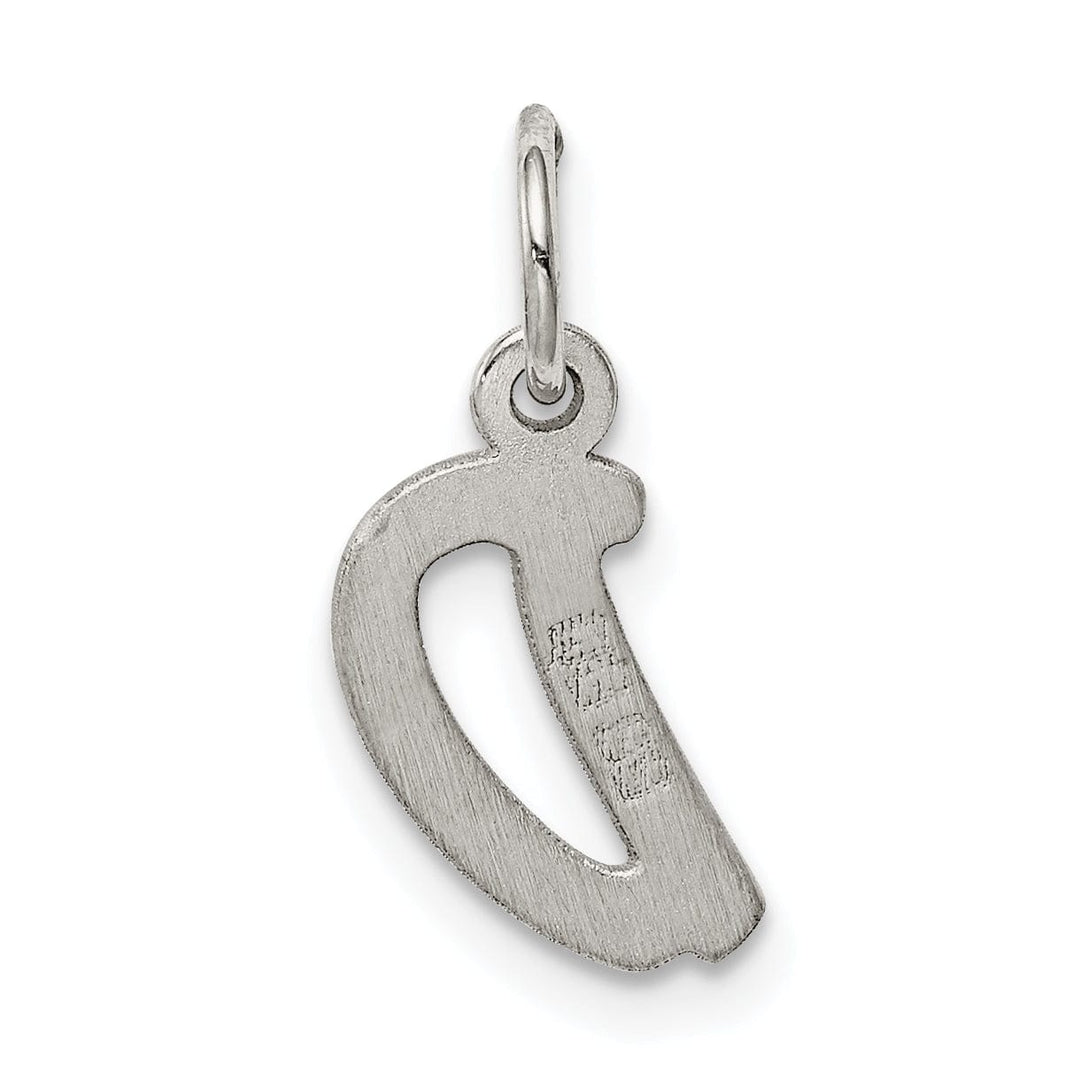 Lovely Rita's Pendants & Charms Sterling Silver Small Initial D Charm