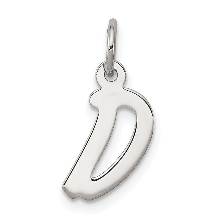 Lovely Rita's Pendants & Charms Sterling Silver Small Initial D Charm