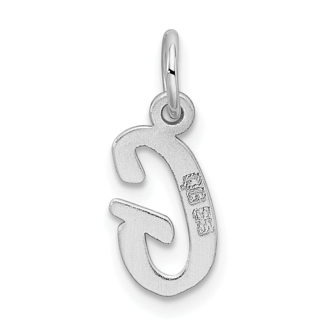 Lovely Rita's Pendants & Charms Sterling Silver Small Initial G Charm
