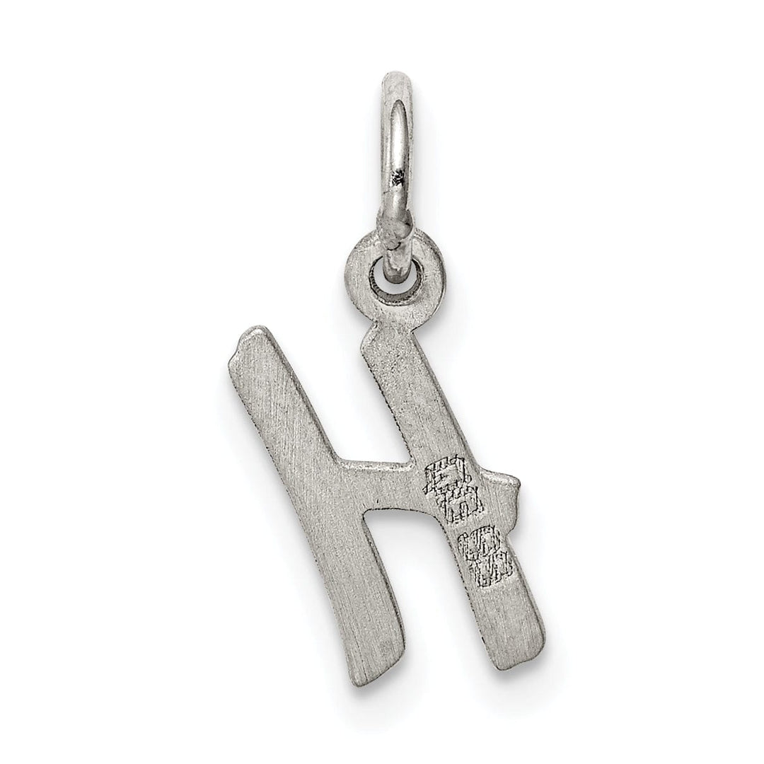 Lovely Rita's Pendants & Charms Sterling Silver Small Initial H Charm