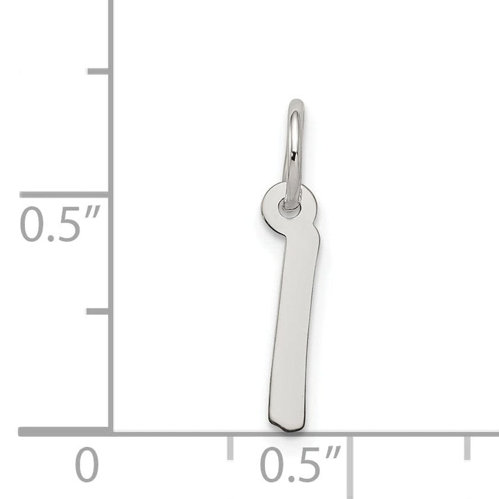 Lovely Rita's Pendants & Charms Sterling Silver Small Initial I Charm