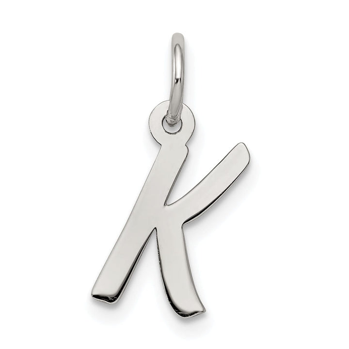Lovely Rita's Pendants & Charms Sterling Silver Small Initial K Charm