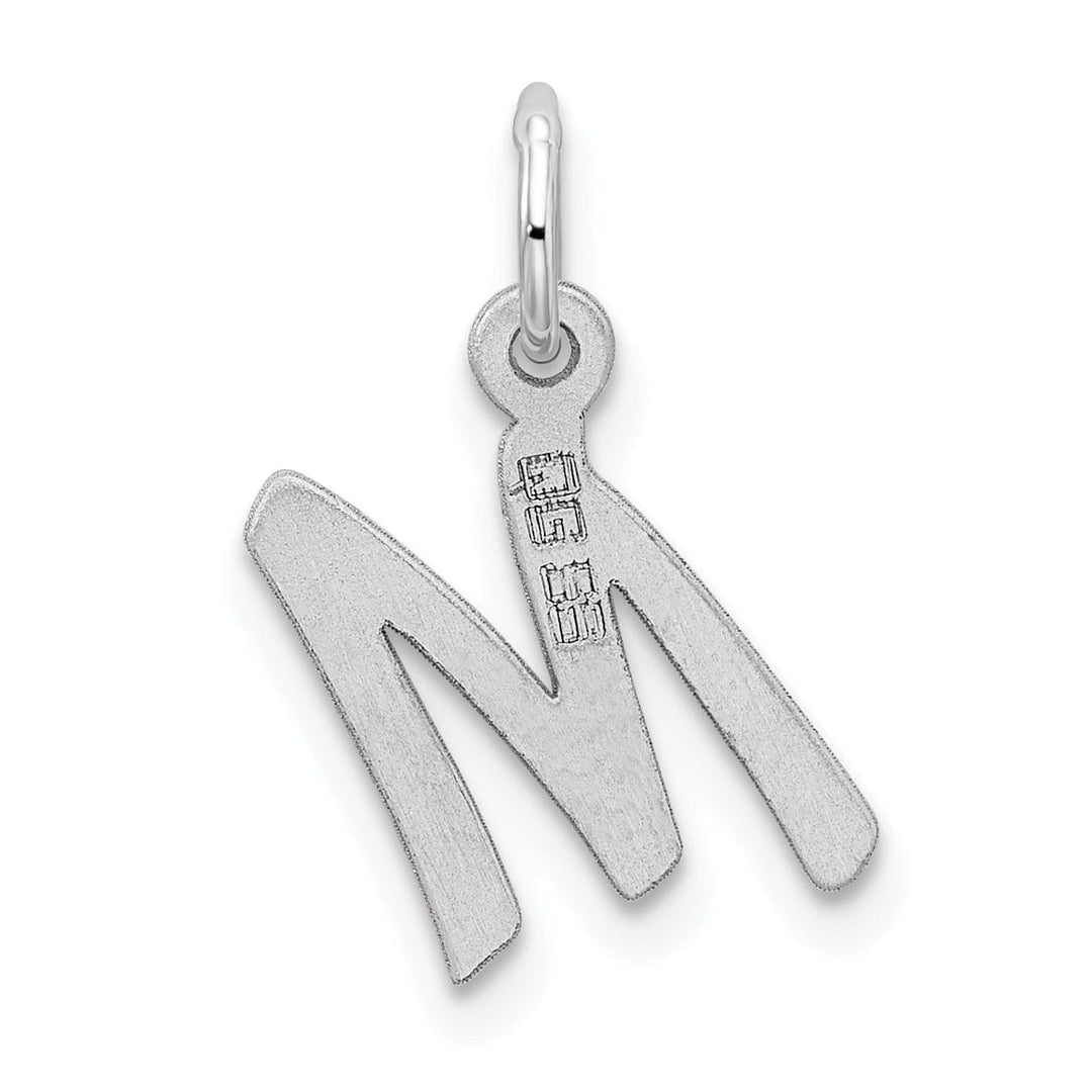 Lovely Rita's Pendants & Charms Sterling Silver Small Initial M Charm