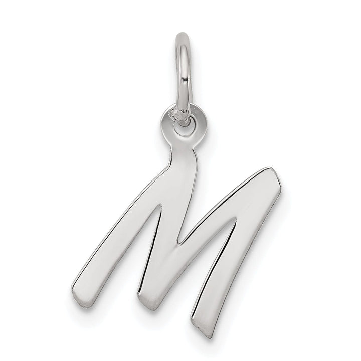 Lovely Rita's Pendants & Charms Sterling Silver Small Initial M Charm