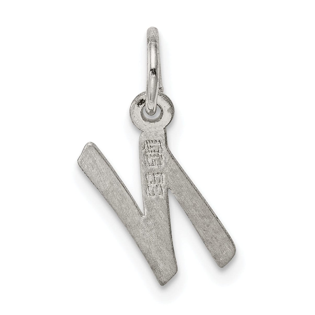 Lovely Rita's Pendants & Charms Sterling Silver Small Initial N Charm