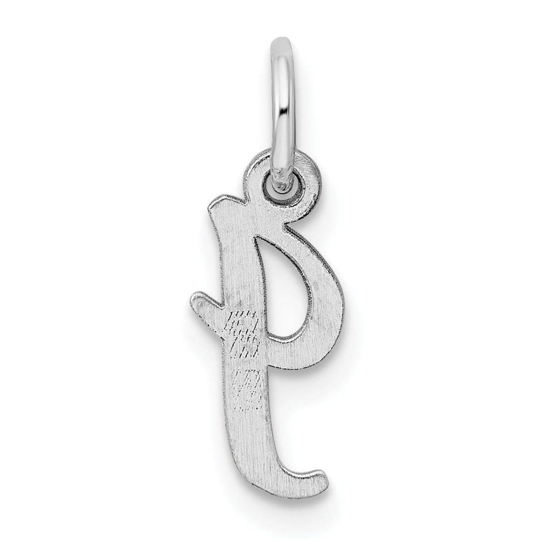 Lovely Rita's Pendants & Charms Sterling Silver Small Script Initial I Charm