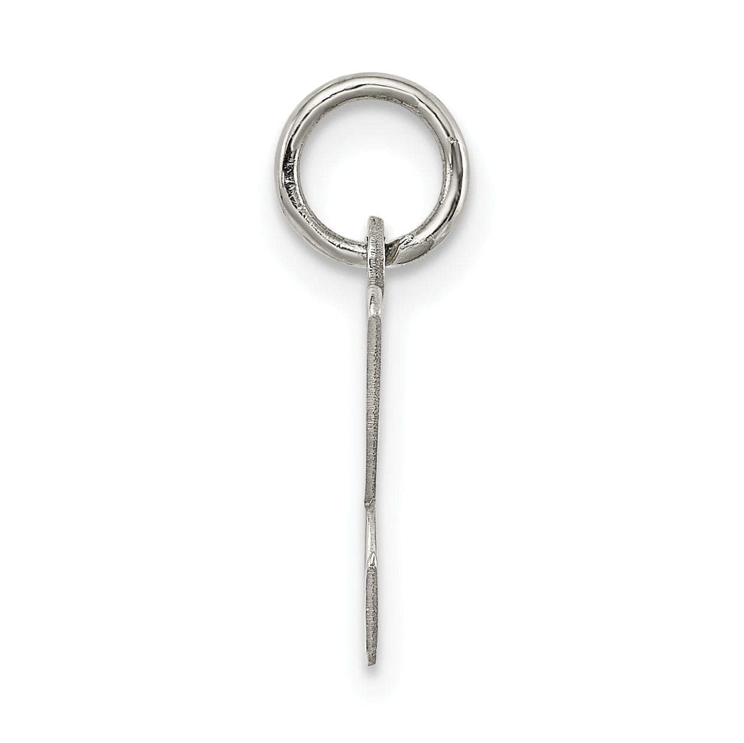 Lovely Rita's Pendants & Charms Sterling Silver Small Script Initial K Charm