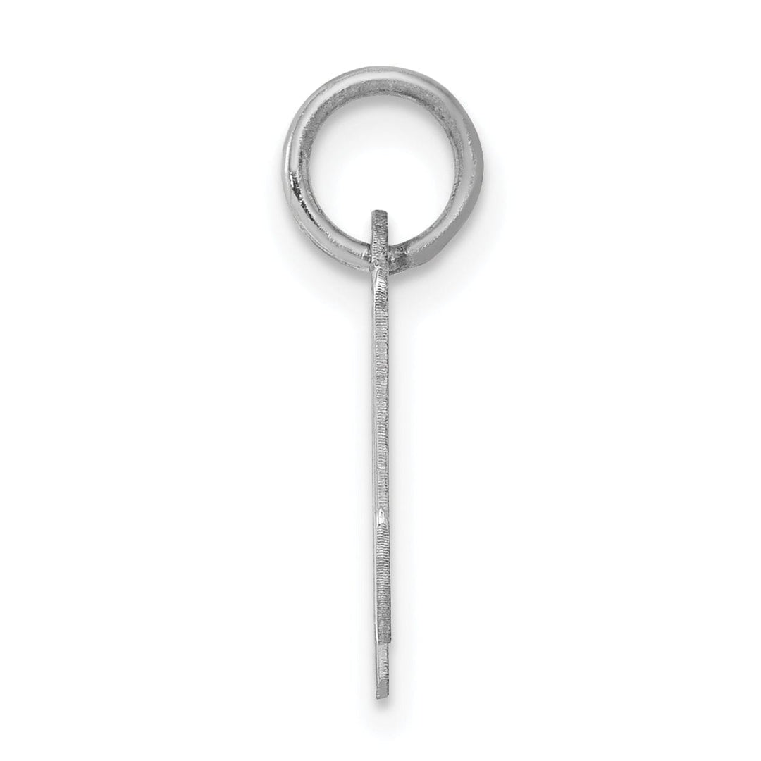 Lovely Rita's Pendants & Charms Sterling Silver Small Script Initial N Charm