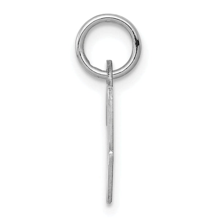 Lovely Rita's Pendants & Charms Sterling Silver Small Script Initial W Charm