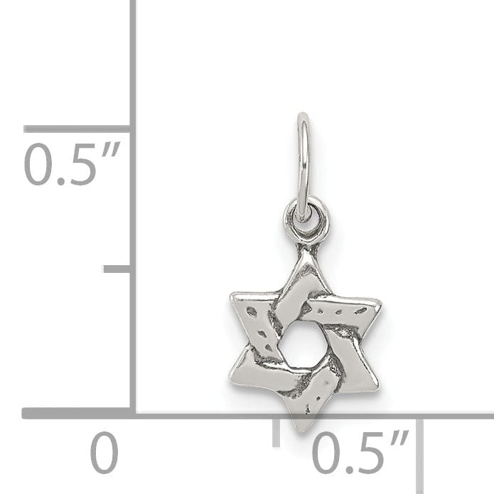 Lovely Rita's Pendants & Charms Sterling Silver Small Star of David Charm Pendant