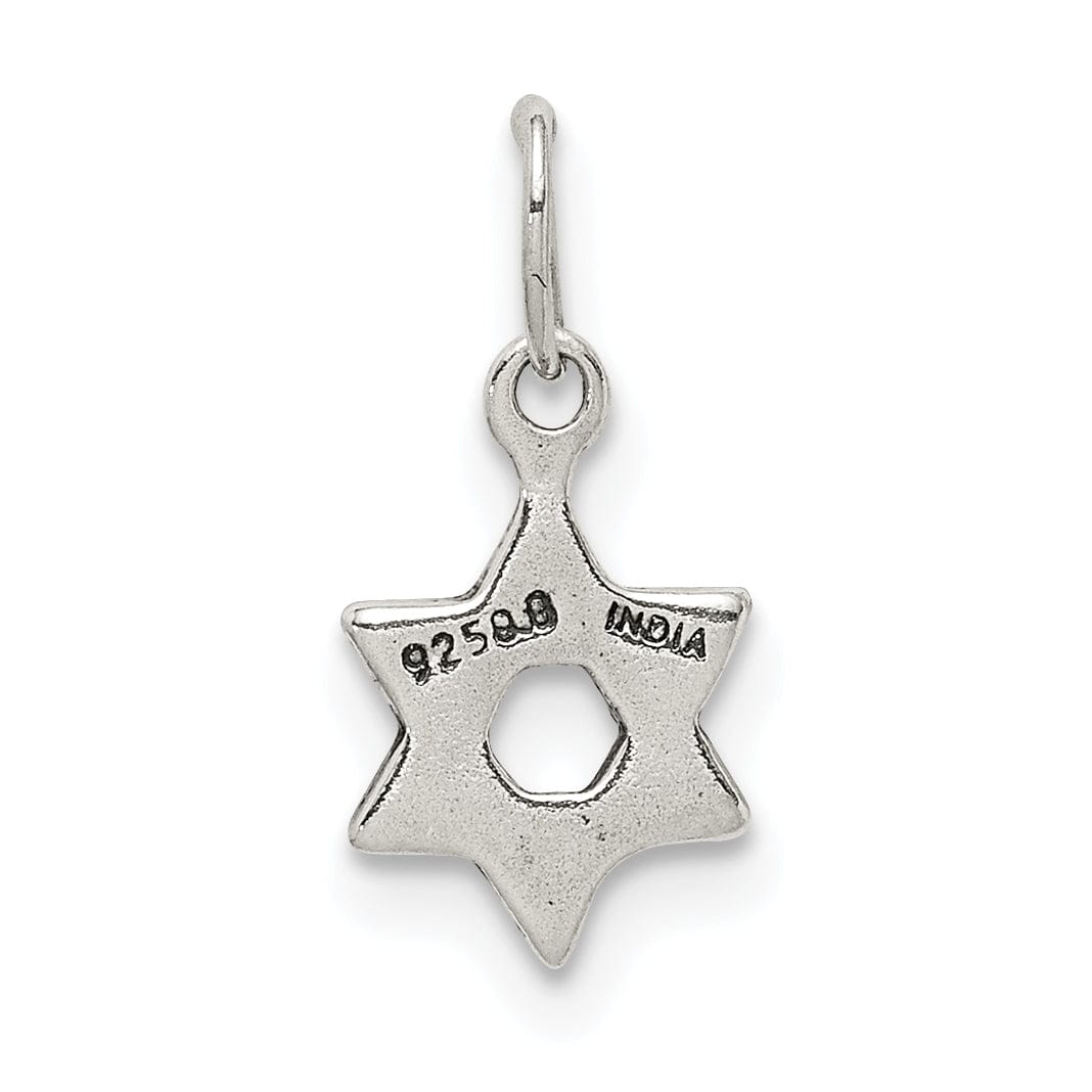 Lovely Rita's Pendants & Charms Sterling Silver Small Star of David Charm Pendant