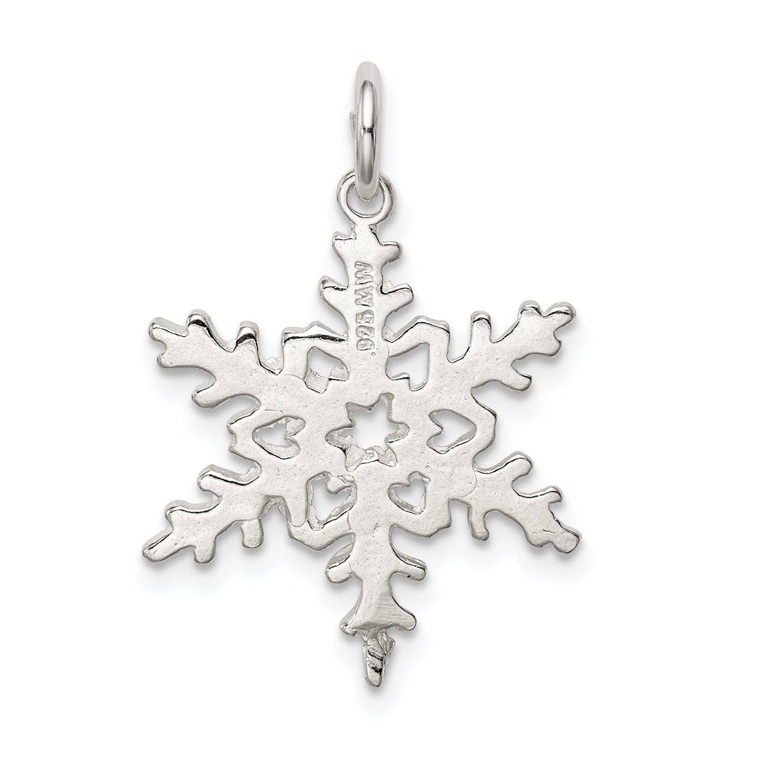 Lovely Rita's Pendants & Charms Sterling Silver Snowflake Charm Pendant