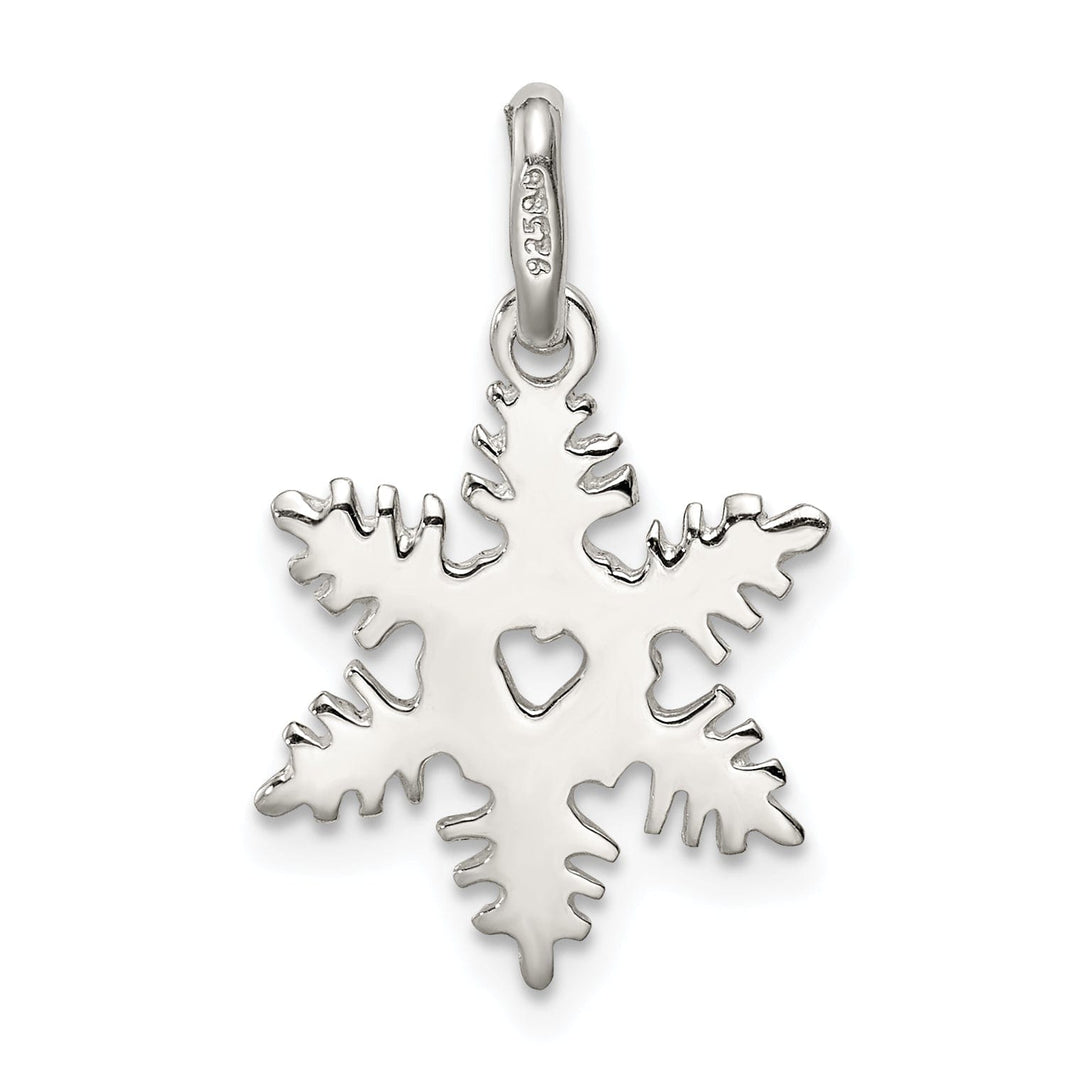 Lovely Rita's Pendants & Charms Sterling Silver Snowflake Charm Pendant