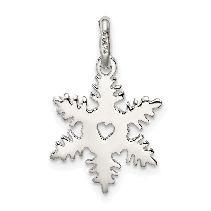Lovely Rita's Pendants & Charms Sterling Silver Snowflake Charm Pendant