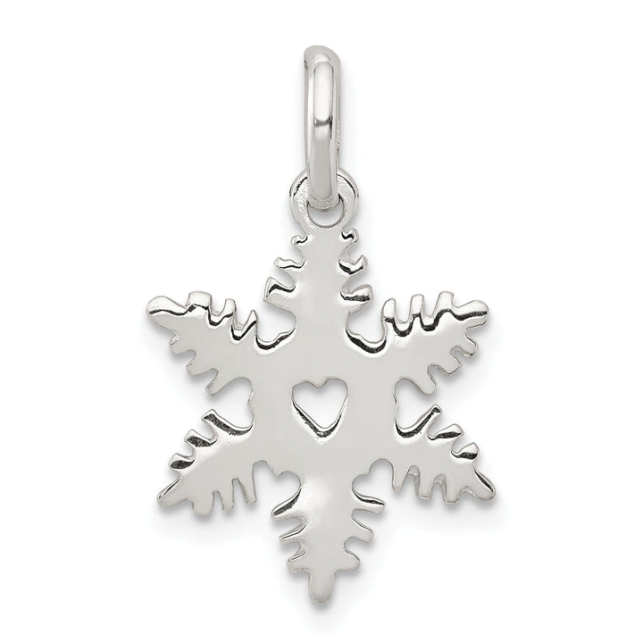 Lovely Rita's Pendants & Charms Sterling Silver Snowflake Charm Pendant