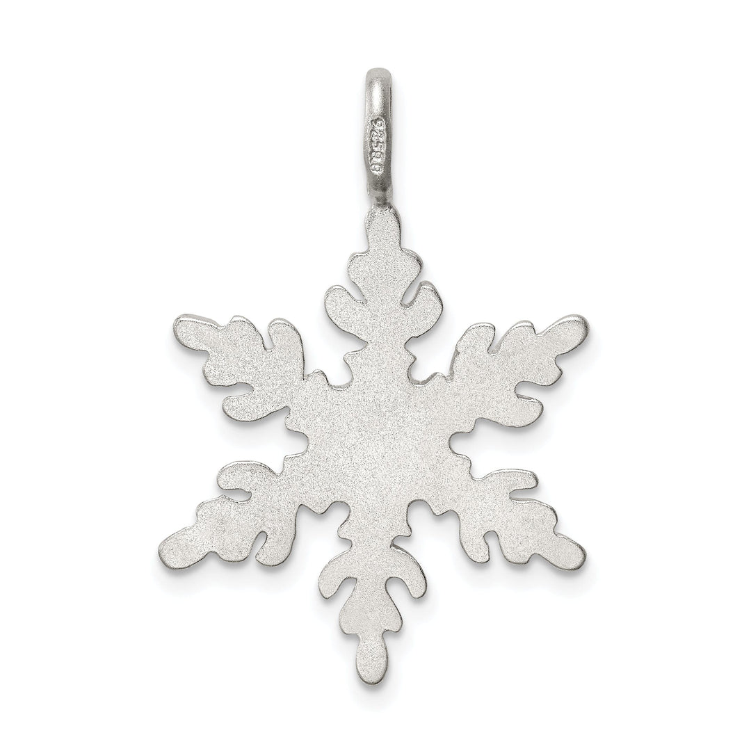 Lovely Rita's Pendants & Charms Sterling Silver Snowflake Charm Pendant