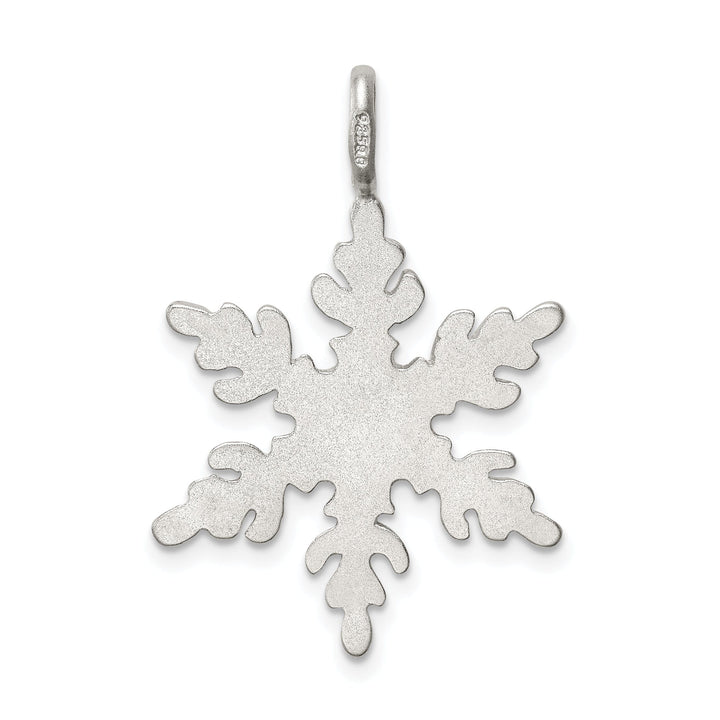 Lovely Rita's Pendants & Charms Sterling Silver Snowflake Charm Pendant