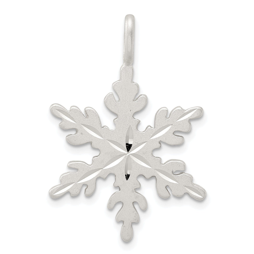 Lovely Rita's Pendants & Charms Sterling Silver Snowflake Charm Pendant