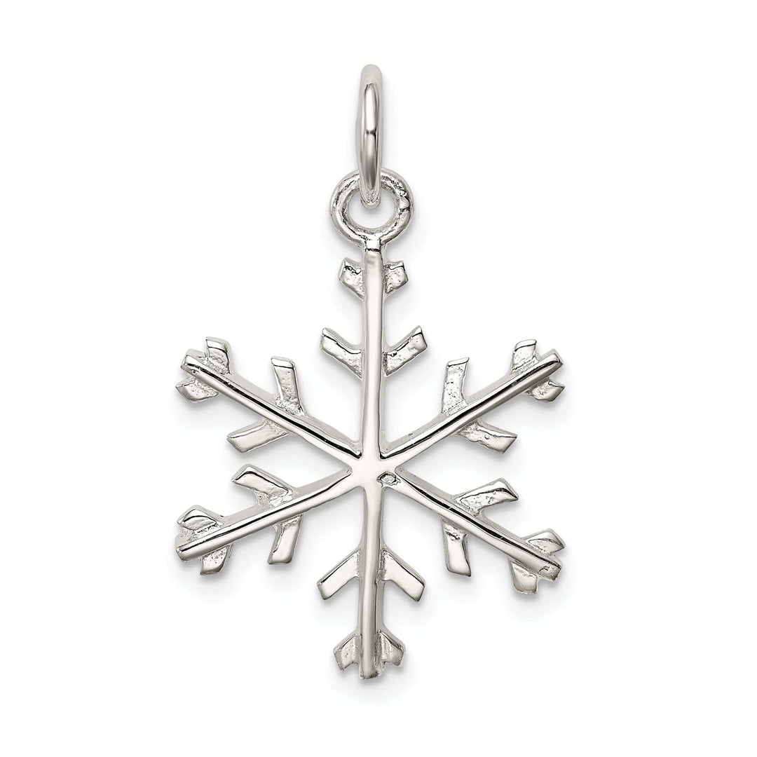 Lovely Rita's Pendants & Charms Sterling Silver Snowflake Charm Pendant