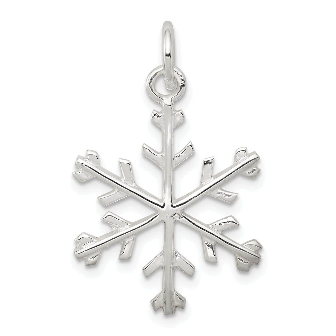 Lovely Rita's Pendants & Charms Sterling Silver Snowflake Charm Pendant
