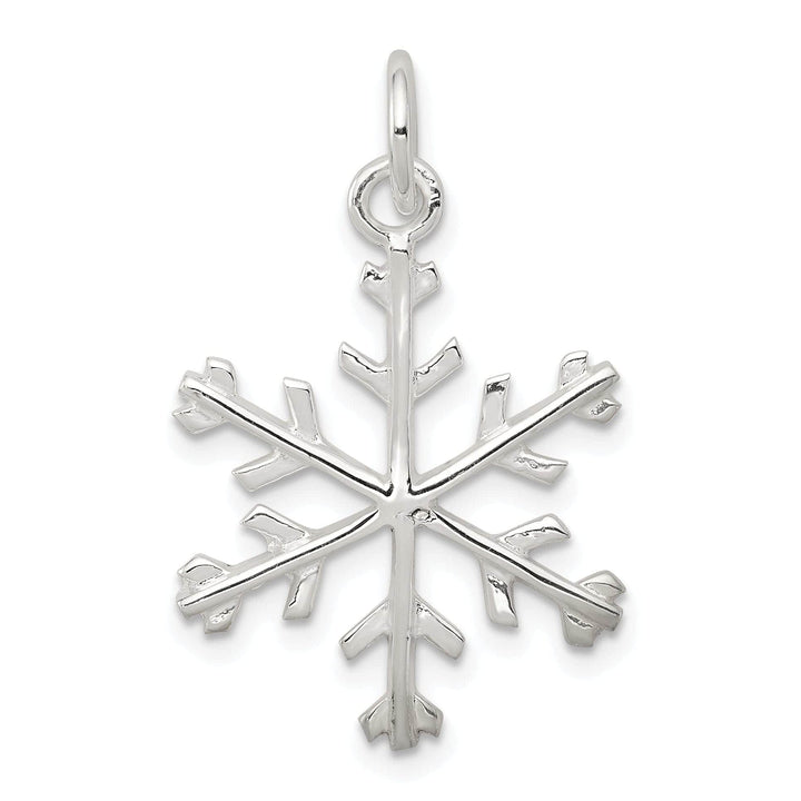 Lovely Rita's Pendants & Charms Sterling Silver Snowflake Charm Pendant