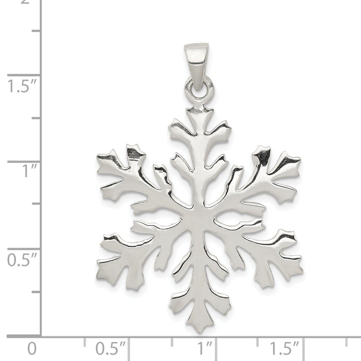 Lovely Rita's Pendants & Charms Sterling Silver Snowflake Charm Pendant