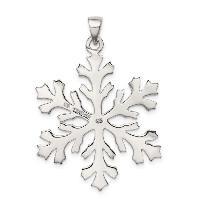 Lovely Rita's Pendants & Charms Sterling Silver Snowflake Charm Pendant
