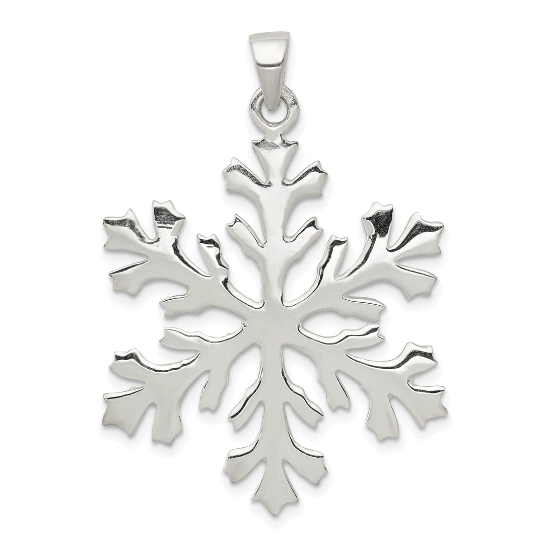 Lovely Rita's Pendants & Charms Sterling Silver Snowflake Charm Pendant
